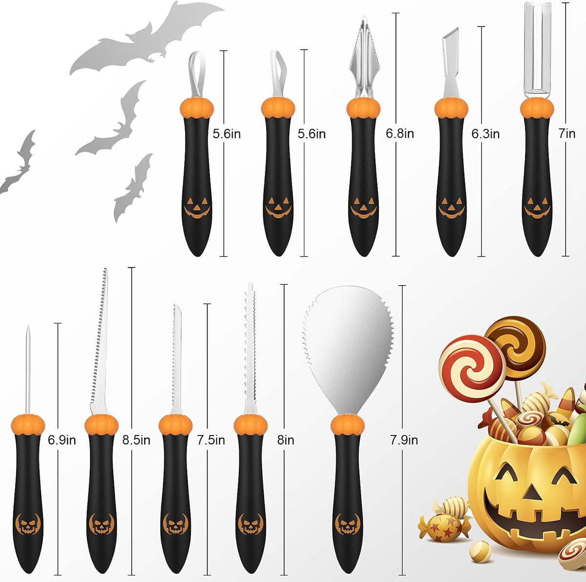 CHRYZTAL Pumpkin Carving Tool Kit - original image 2