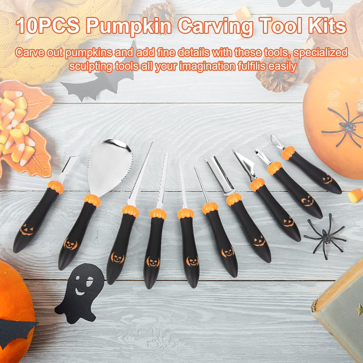 CHRYZTAL Pumpkin Carving Tool Kit - original image 5