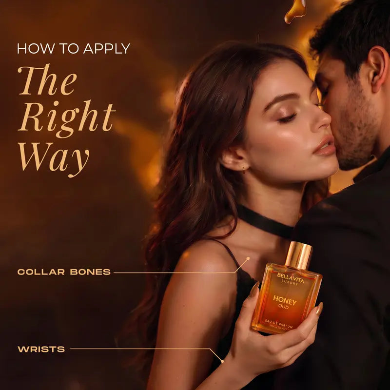 24-Hour Long-Lasting Luxury Honey Oud Eau De Parfum