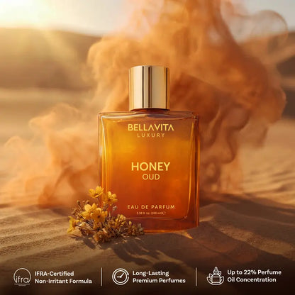 24-Hour Long-Lasting Luxury Honey Oud Eau De Parfum