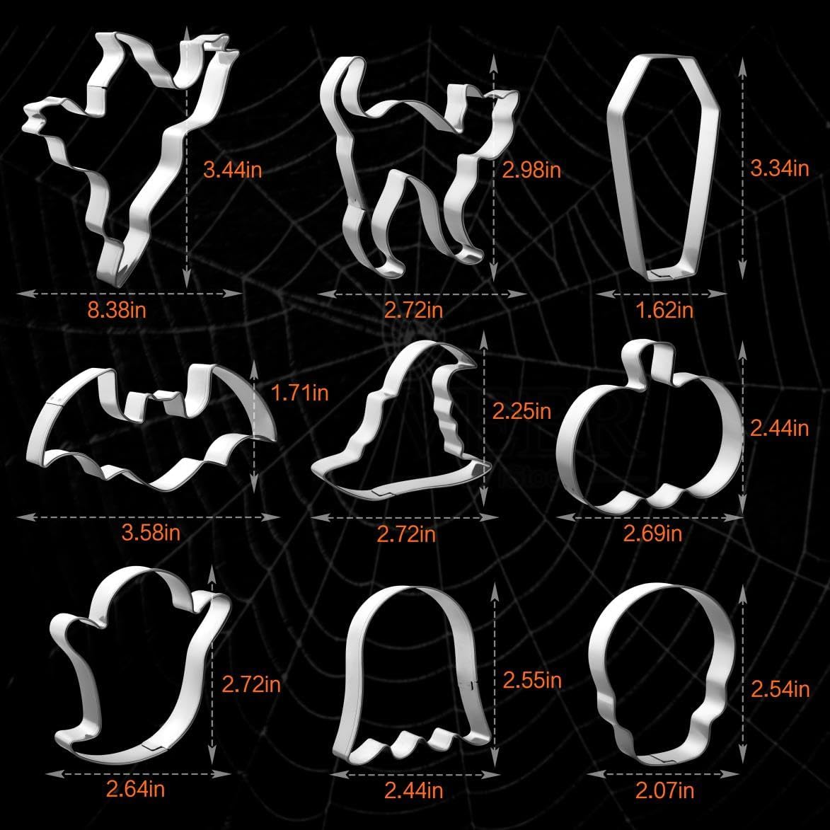 Halloween Stainless Steel Cookie Cutters - original image 2