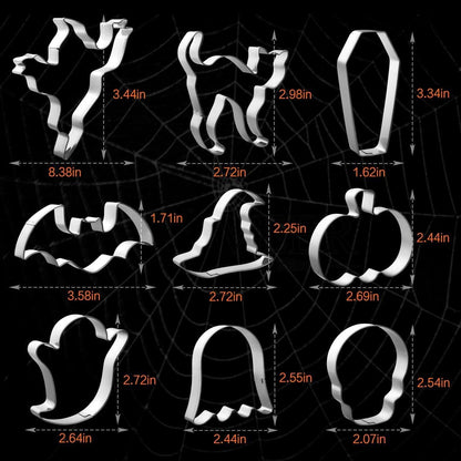 Halloween Stainless Steel Cookie Cutters - original image 2
