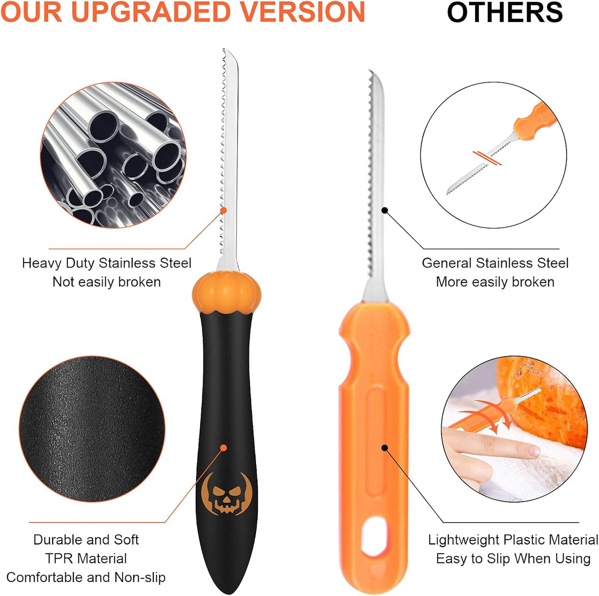 CHRYZTAL Pumpkin Carving Tool Kit - original image 3